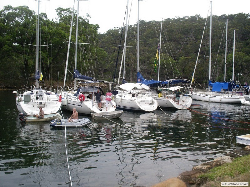 Yachts at rest